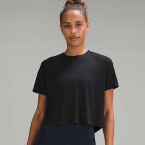 Lululemon fast and free cropped shirt